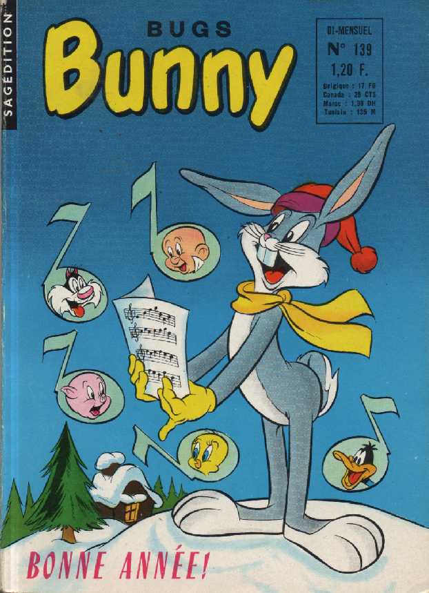 Scan de la Couverture Bugs Bunny 2 n 139